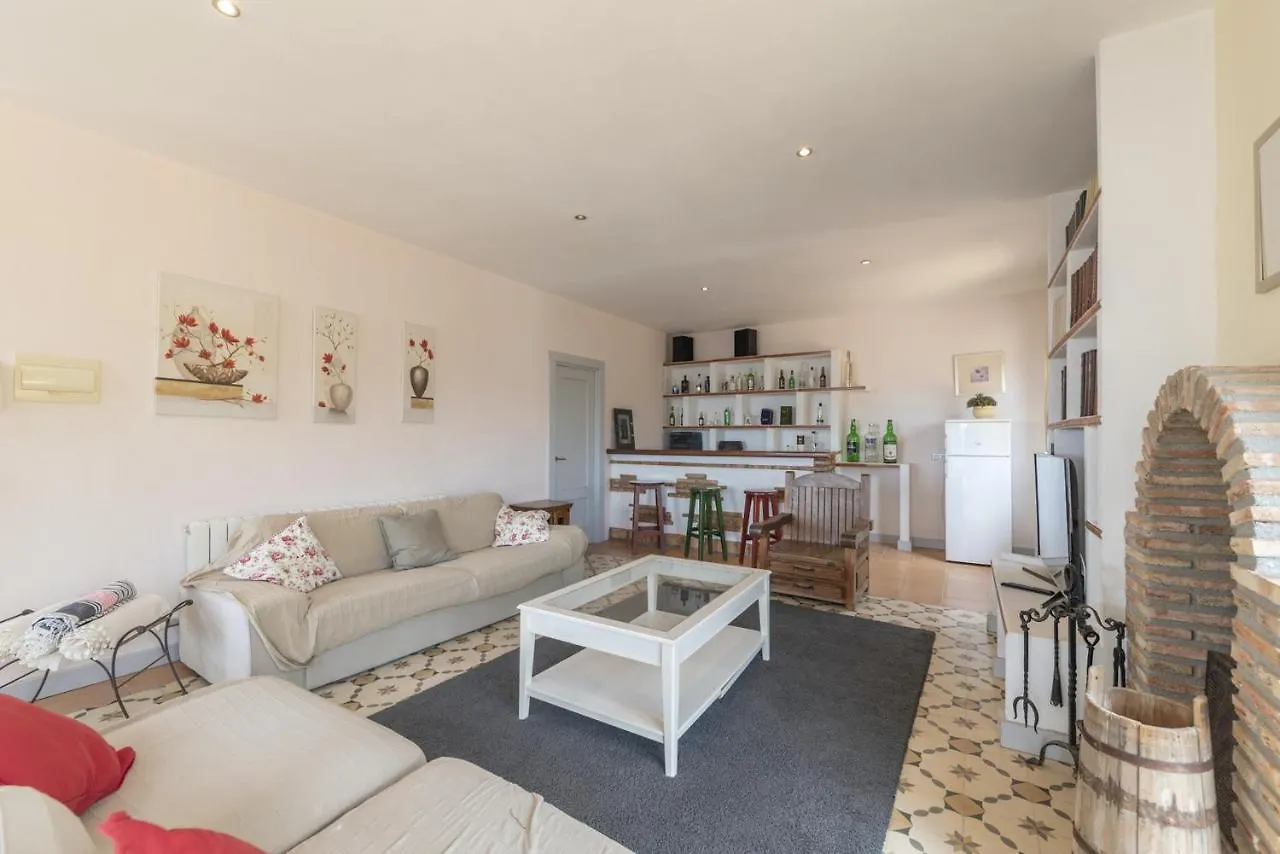 Spacious Villa With Sea View In Olivella + Private Pool